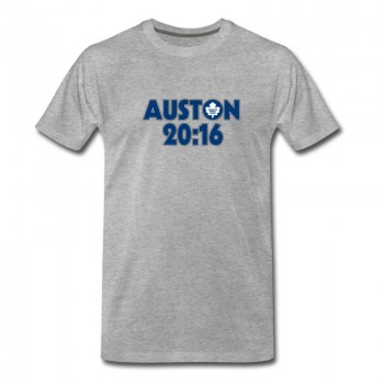 Men's Auston Matthews Toronto hockey player lottery pick 2016 tshirt T-Shirt - Grey