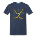 Men's Throw The Catfish Nashville Predators Fan Hockey Gift T-Shirt - Navy