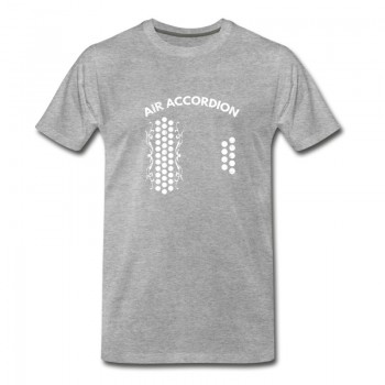 Youth Air Accordion Design - Original Official T-Shirt - Grey