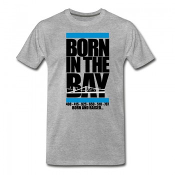 Youth born_in_the_bay T-Shirt - Grey