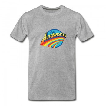 Youth Classic Vintage Flint Autoworld T-Shirt - Grey