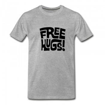 Youth free hugs T-Shirt - Grey