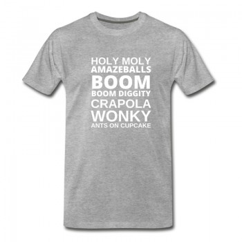 Youth Holy Moly Amazeballs T-Shirt - Grey