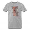 Youth James Baldwin Quote T-Shirt - Grey