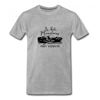 Youth Mount Washington  White Mountains  NH T-Shirt - Grey