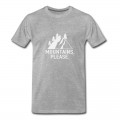 Youth Mountain Please T-Shirt - Grey