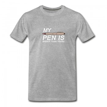 Youth Pen is bigger than yours! T-Shirt - Grey