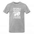 Youth POP POP AND GRANDDAUGHTER SHIRT T-Shirt - Grey