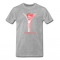 Youth The Zipper Club T-Shirt - Grey