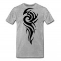 Youth Tribal tattoo T-Shirt - Grey