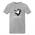 Youth Tux Linux Penguin Sudo Rm Rf | Computerfreak Hack T-Shirt - Grey