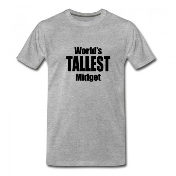 Youth World's Tallest Midget T-Shirt - Grey